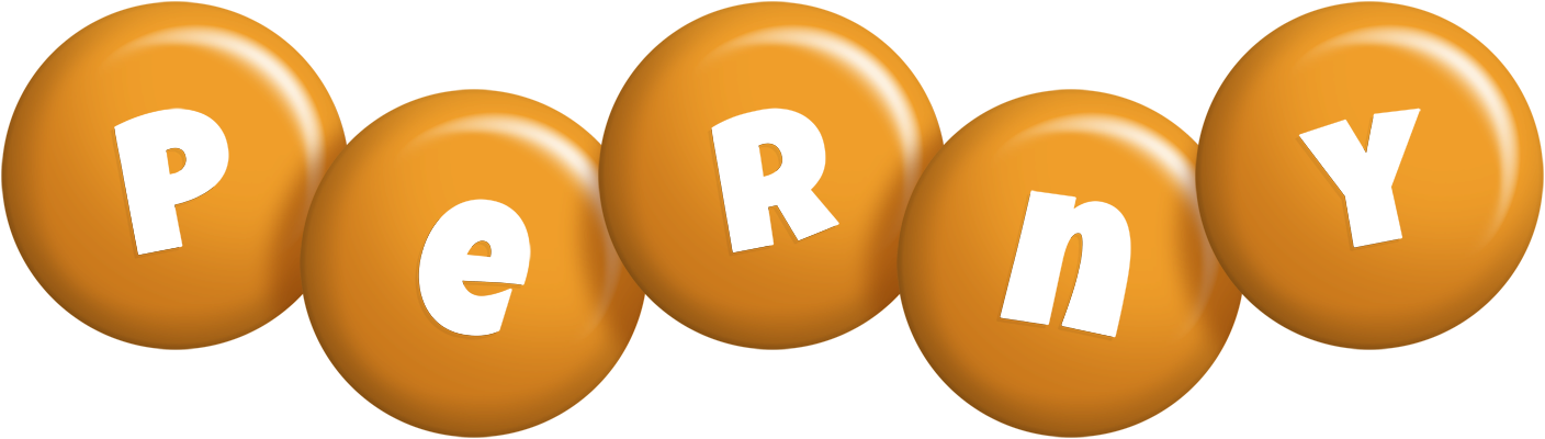Perny candy-orange logo