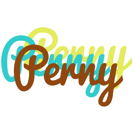 Perny cupcake logo