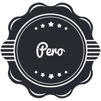 Pero badge logo