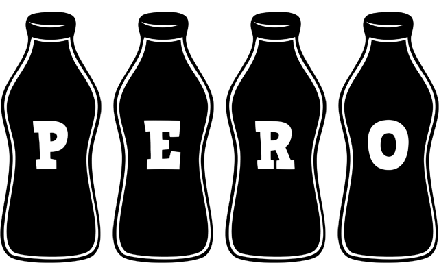 Pero bottle logo