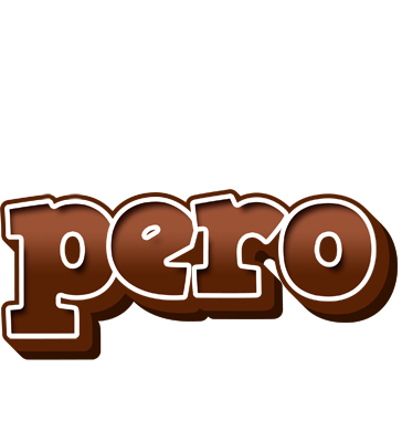 Pero brownie logo