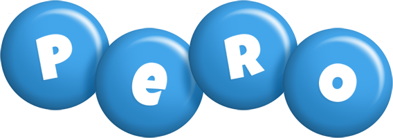 Pero candy-blue logo