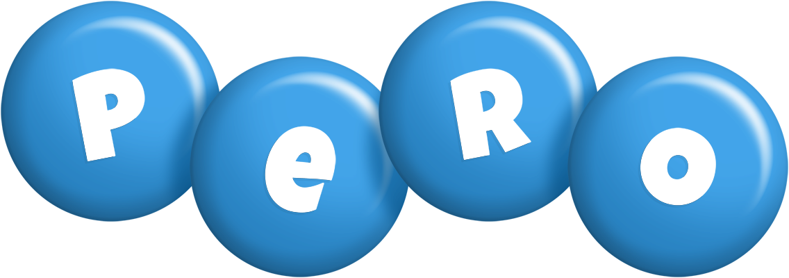 Pero candy-blue logo