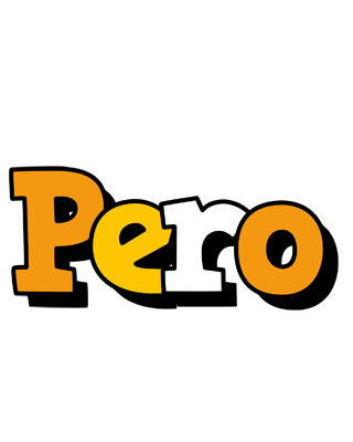 Pero cartoon logo