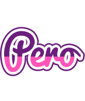 Pero cheerful logo