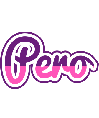 Pero cheerful logo