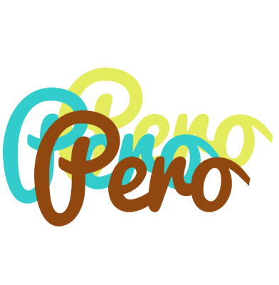 Pero cupcake logo