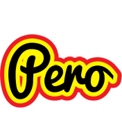 Pero flaming logo