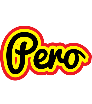 Pero flaming logo