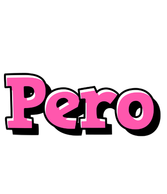 Pero girlish logo