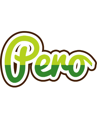 Pero golfing logo