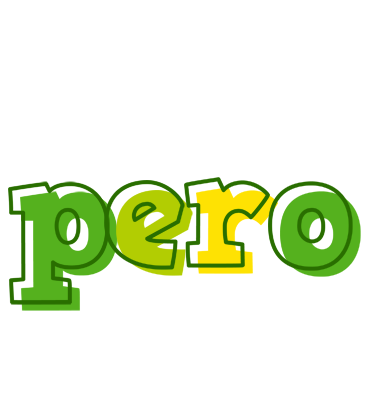 Pero juice logo