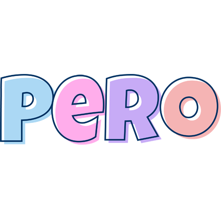Pero pastel logo
