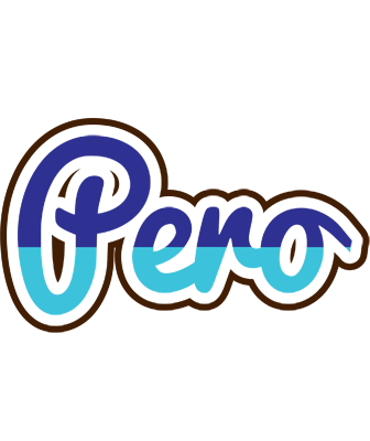 Pero raining logo