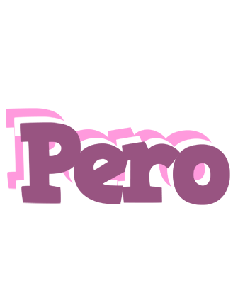 Pero relaxing logo