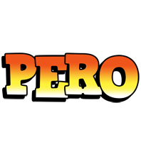 Pero sunset logo