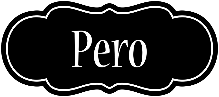 Pero welcome logo