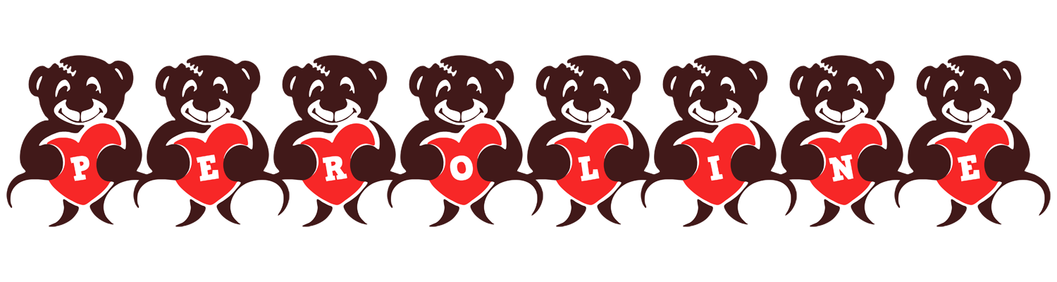 Peroline bear logo