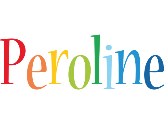 Peroline birthday logo