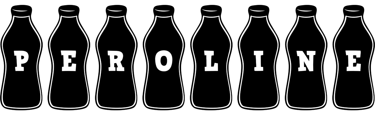 Peroline bottle logo