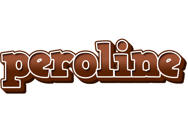 Peroline brownie logo