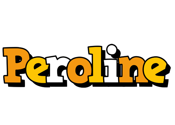 Peroline cartoon logo