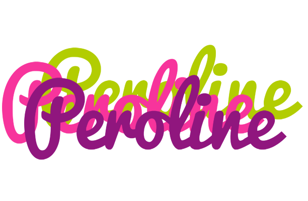 Peroline flowers logo