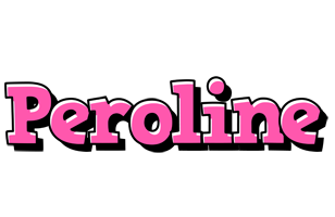 Peroline girlish logo