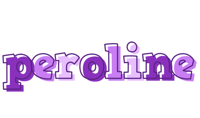 Peroline sensual logo