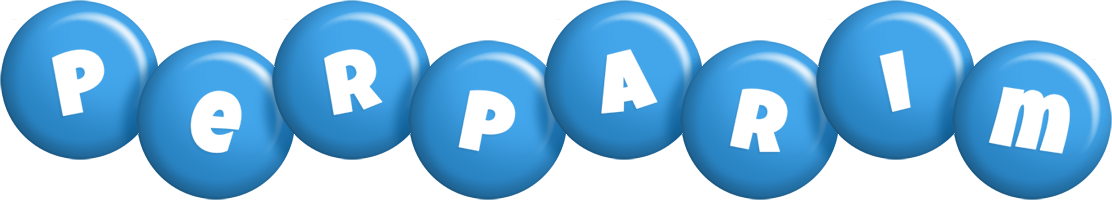 Perparim candy-blue logo