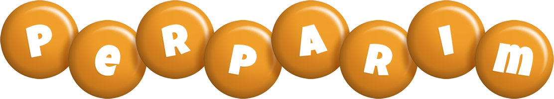 Perparim candy-orange logo