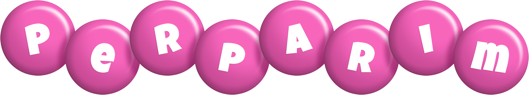 Perparim candy-pink logo