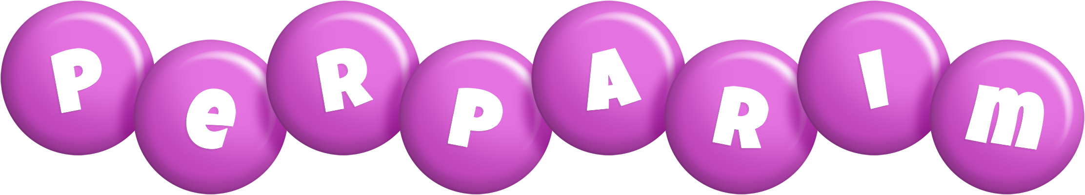 Perparim candy-purple logo