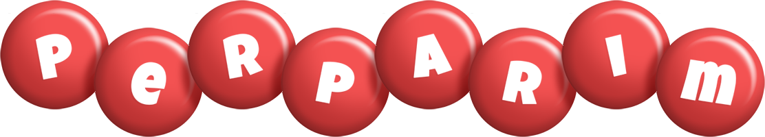 Perparim candy-red logo