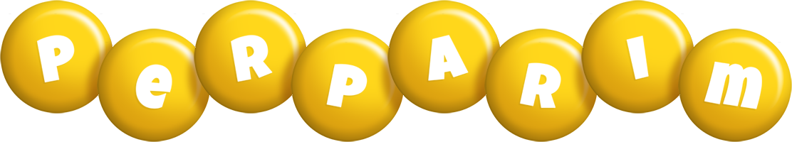 Perparim candy-yellow logo