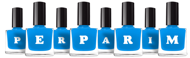 Perparim glossy logo