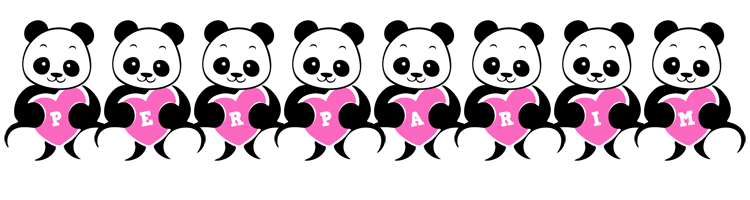 Perparim love-panda logo