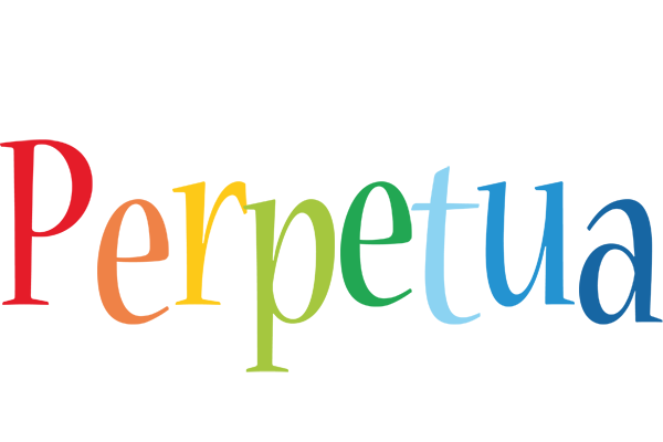 Perpetua birthday logo