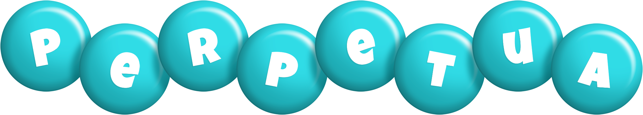 Perpetua candy-azur logo