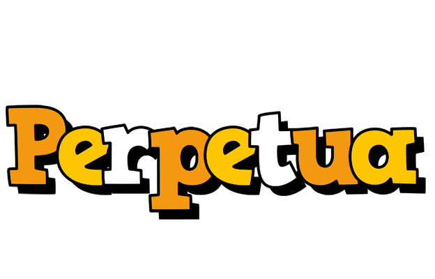 Perpetua cartoon logo