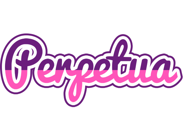 Perpetua cheerful logo