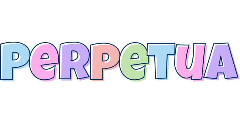Perpetua pastel logo