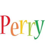 Perry birthday logo