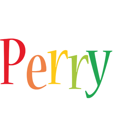 Perry birthday logo