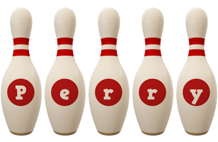 Perry bowling-pin logo