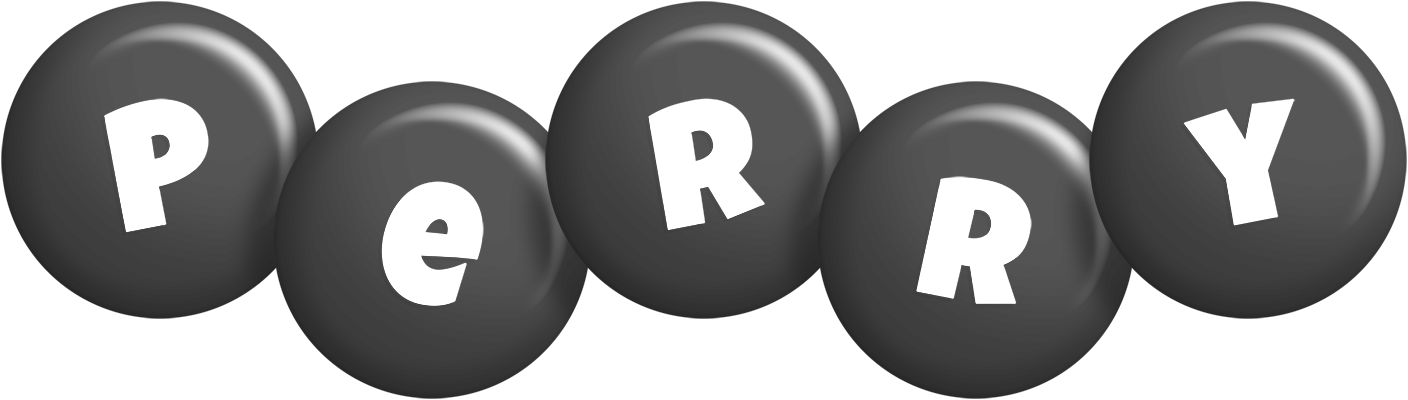 Perry candy-black logo