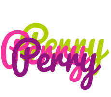 Perry flowers logo