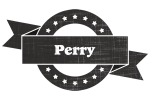 Perry grunge logo