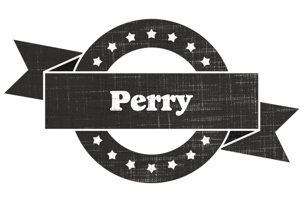 Perry grunge logo