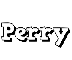 Perry snowing logo